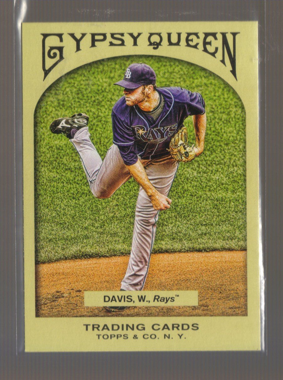 2011 Topps Gypsy Queen #256 WADE DAVIS Rays