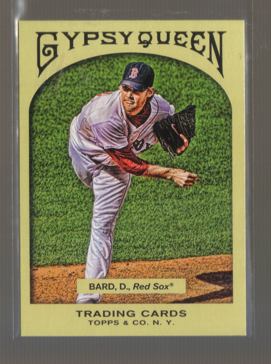 2011 Topps Gypsy Queen #261 DANIEL BARD Red Sox