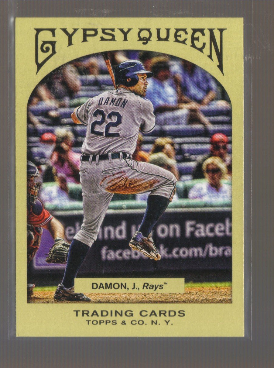 2011 Topps Gypsy Queen #263 JOHNNY DAMON Rays