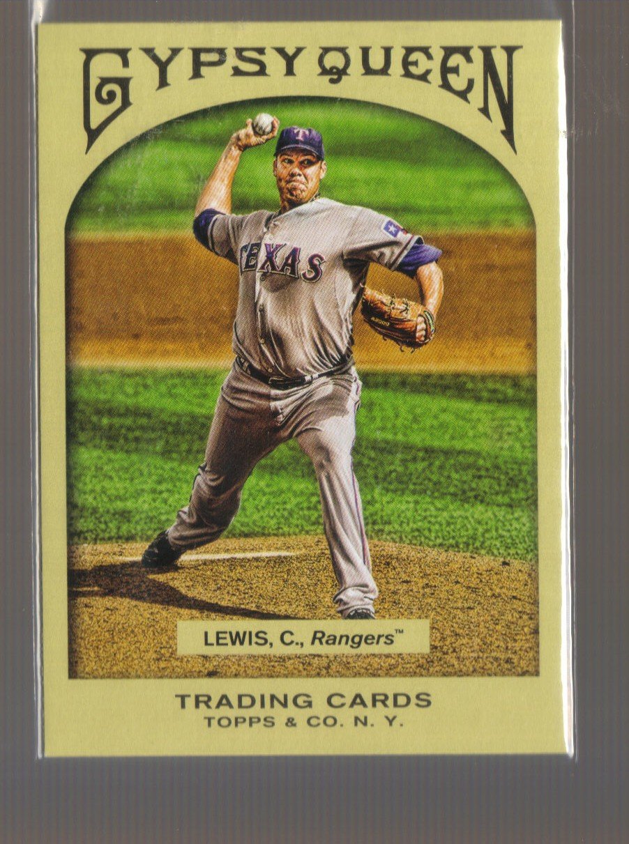 2011 Topps Gypsy Queen #285 COLBY LEWIS Rangers