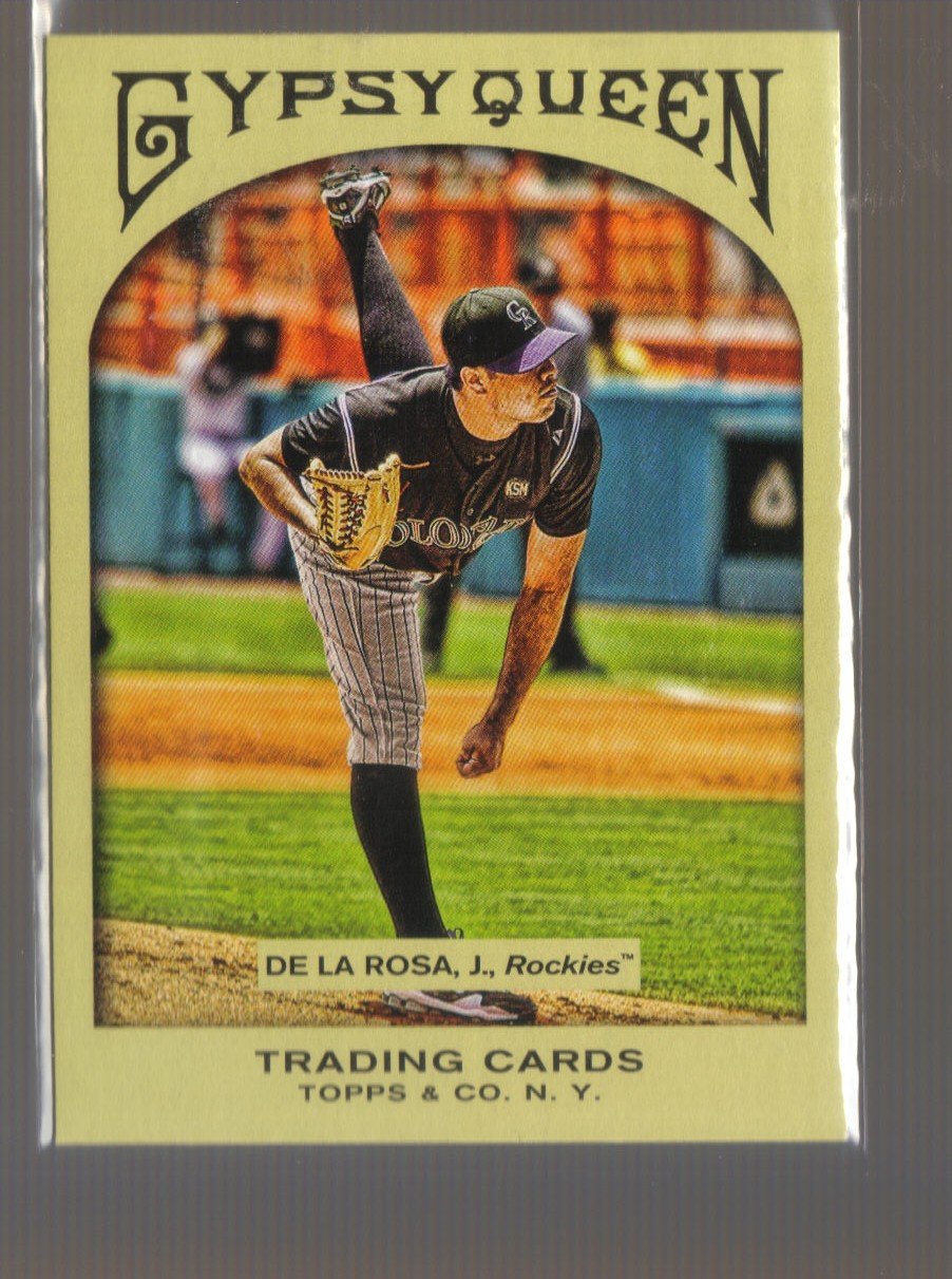 2011 Topps Gypsy Queen #287 JORGE De La ROSA Rockies