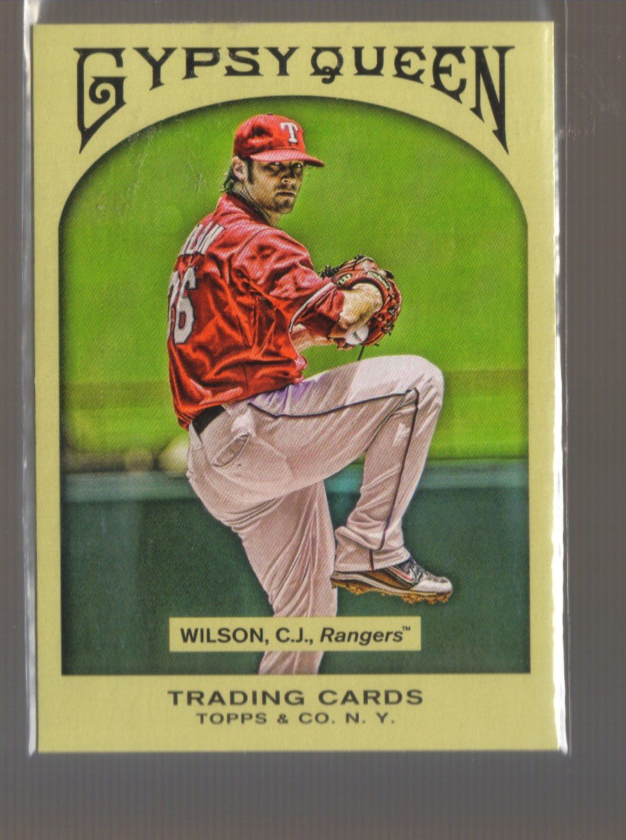 2011 Topps Gypsy Queen #288 C.J. WILSON Rangers