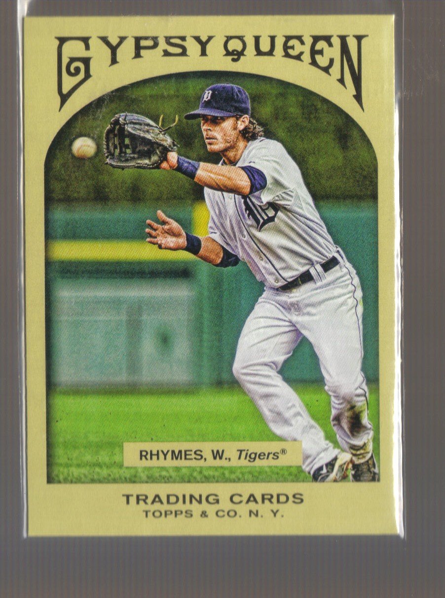 2011 Topps Gypsy Queen #289 WILL RHYMES Tigers