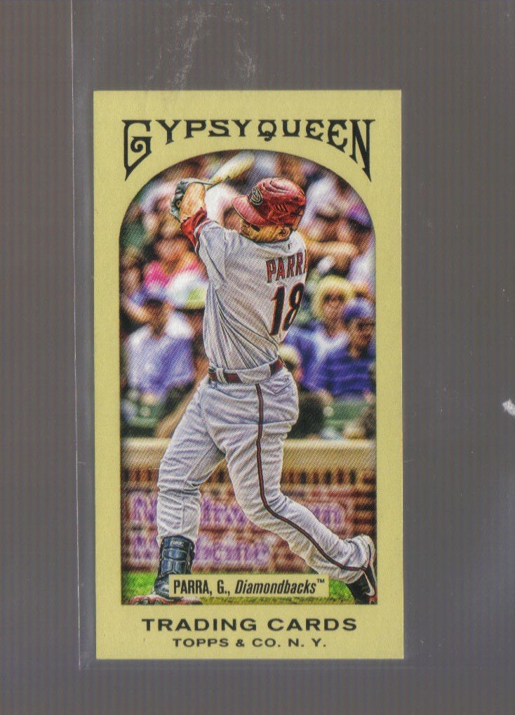 2011 Topps Gypsy Queen Mini #184 GERARDO PARRA Diamondbacks