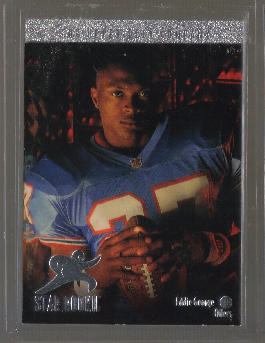1996 Upper Deck #14 EDDIE GEORGE RC Oilers