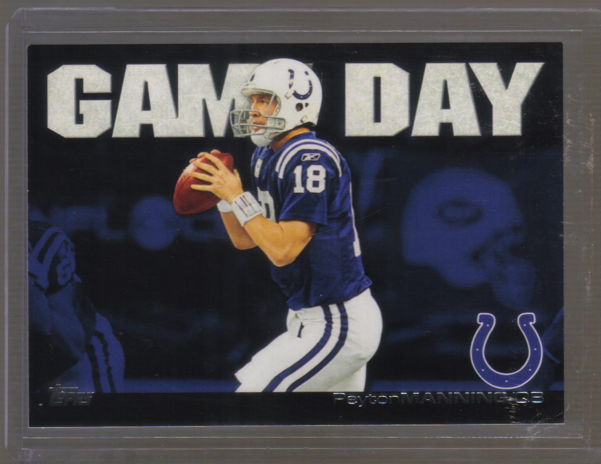 2011 Topps Game Day #PM PEYTON MANNING Colts
