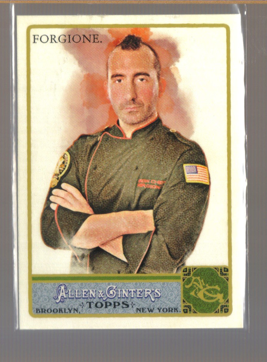 2011 Topps Allen & Ginter #11 MARC FORGIONE Next Iron Chef