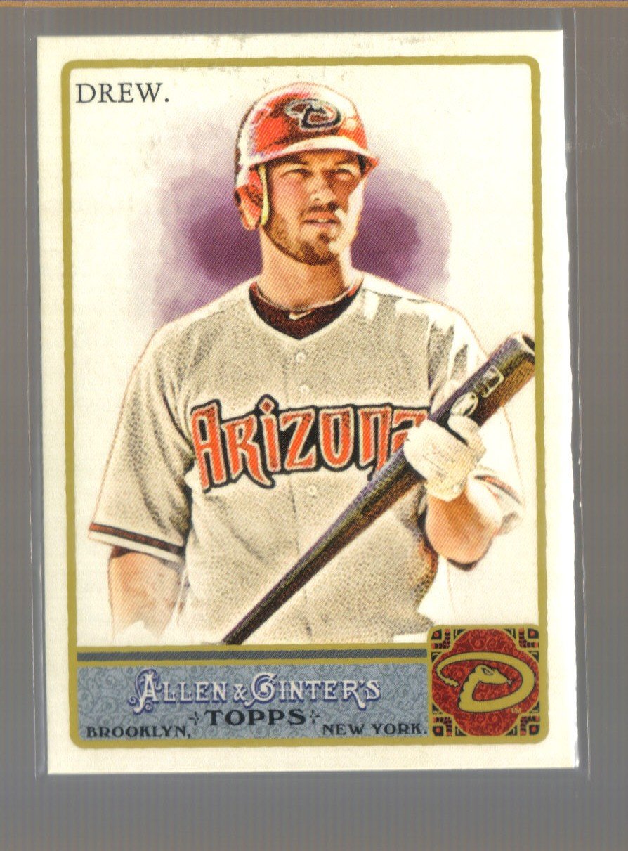 2011 Topps Allen & Ginter #39 STEPHEN DREW Diamondbacks