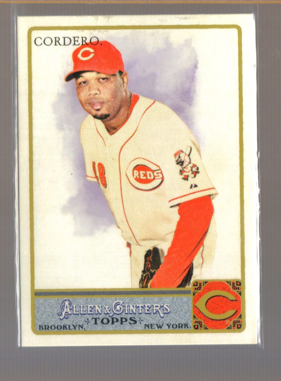 2011 Topps Allen & Ginter #52 FRANCISCO CORDERO Reds