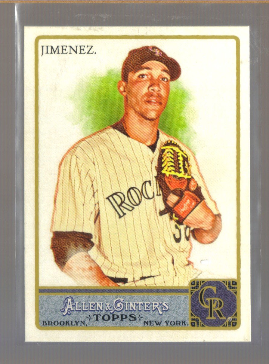 2011 Topps Allen & Ginter #105 UBALDO JIMENEZ Rockies