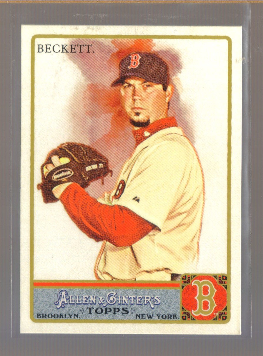2011 Topps Allen & Ginter #116 JOSH BECKETT Red Sox