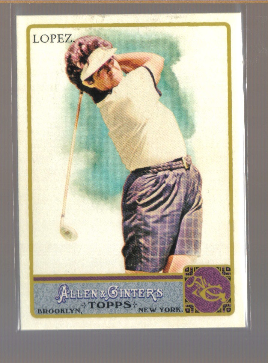 2011 Topps Allen & Ginter #119 NANCY LOPEZ Women's Golf LPGA