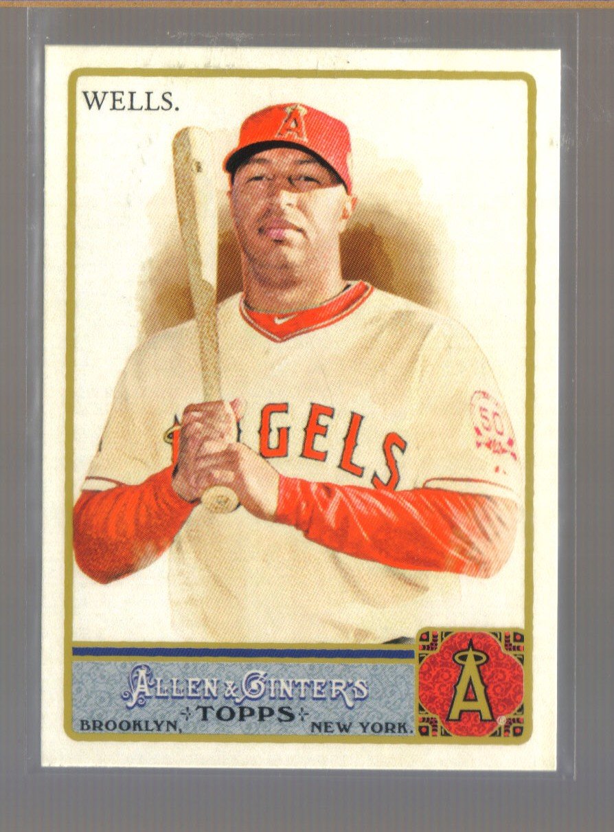 2011 Topps Allen & Ginter #141 VERNON WELLS Angels