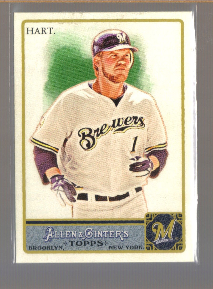2011 Topps Allen & Ginter #157 COREY HART Brewers