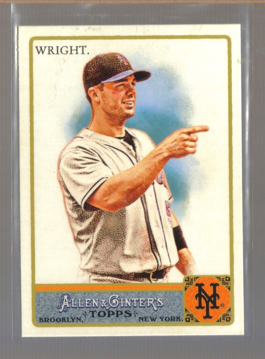 2011 Topps Allen & Ginter #160 DAVID WRIGHT Mets