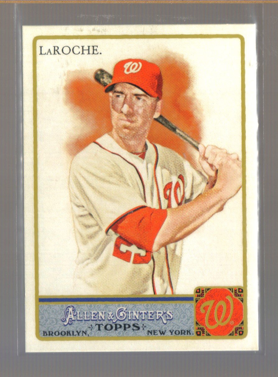 2011 Topps Allen & Ginter #167 ADAM LaROCHE Nationals