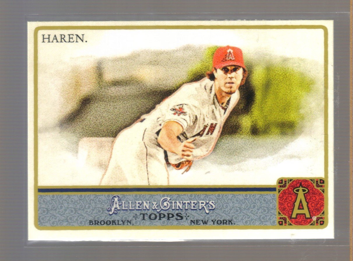 2011 Topps Allen & Ginter #169 DAN HAREN Angels