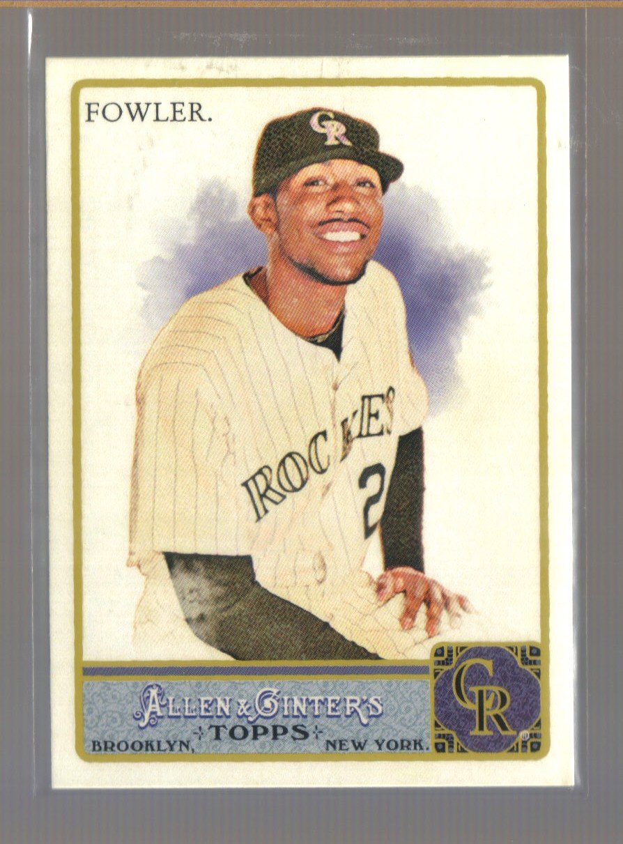 2011 Topps Allen & Ginter #189 DEXTER FOWLER Rockies