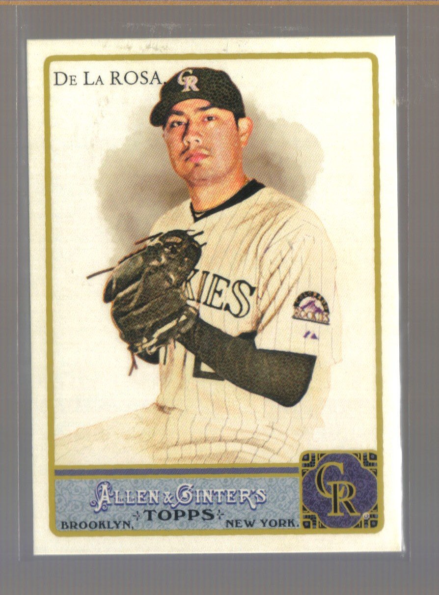 2011 Topps Allen & Ginter #193 JORGE De La ROSA Rockies