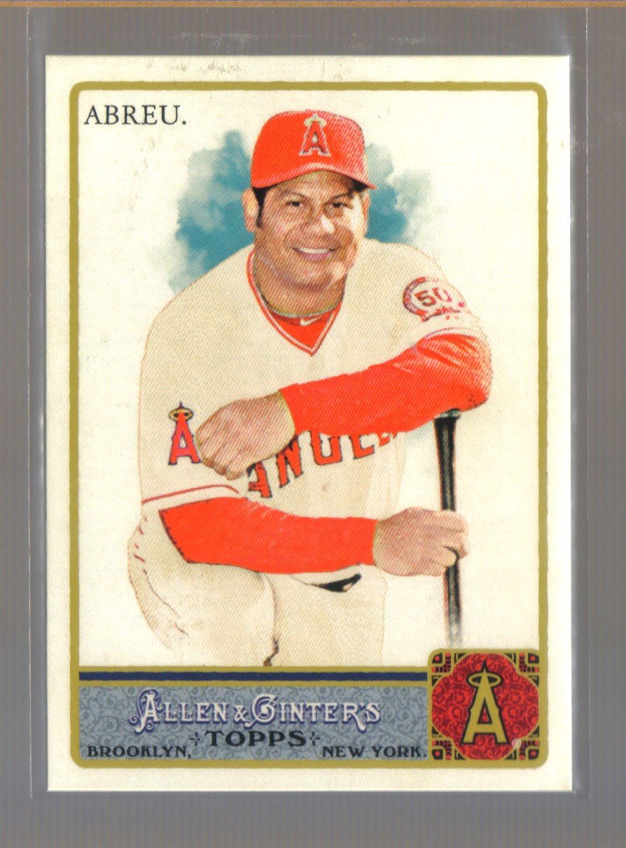 2011 Topps Allen & Ginter #218 BOBBY ABREU Angels