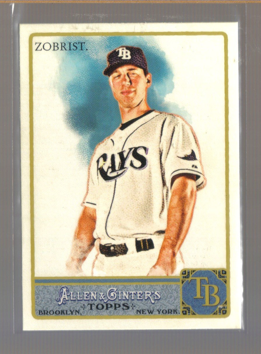2011 Topps Allen & Ginter #233 BEN ZOBRIST Rays