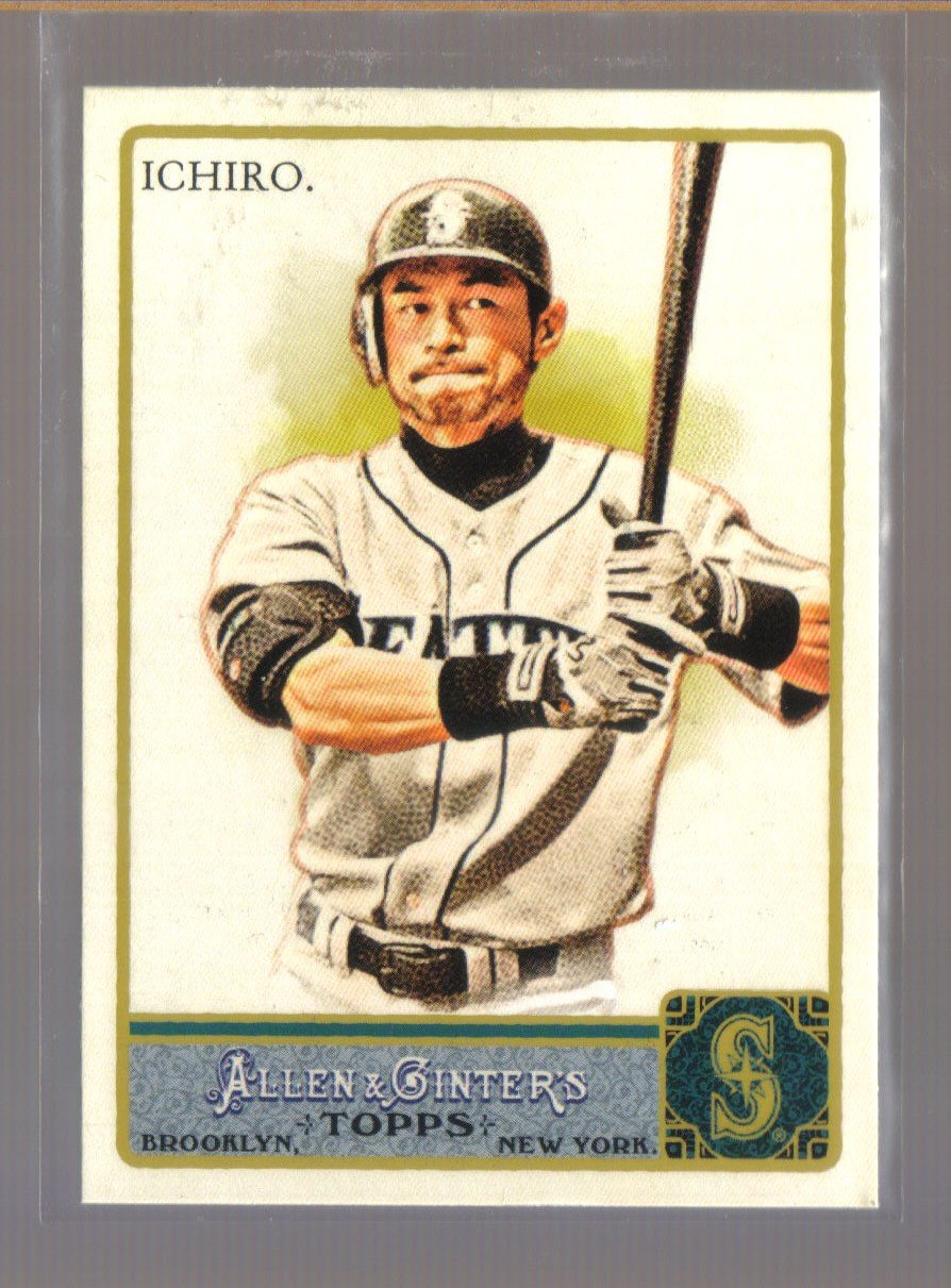 2011 Topps Allen & Ginter #250 ICHIRO SUZUKI Mariners