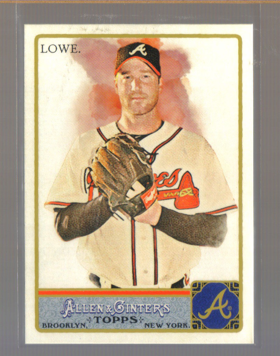 2011 Topps Allen & Ginter #296 DEREK LOWE Braves