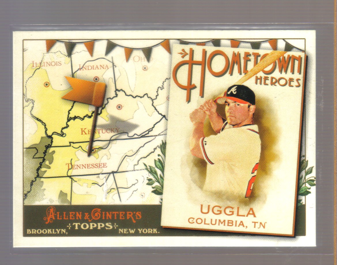 2011 Topps Allen & Ginter Hometown Heroes #16 DAN UGGLA Braves