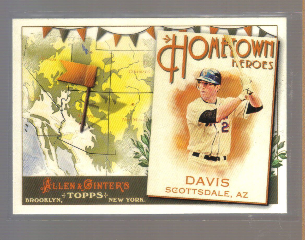 2011 Topps Allen & Ginter Hometown Heroes #45 IKE DAVIS Mets