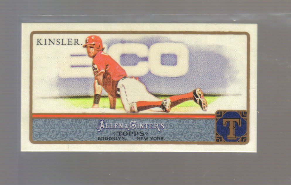 2011 Topps Allen & Ginter Mini #246 IAN KINSLER Rangers