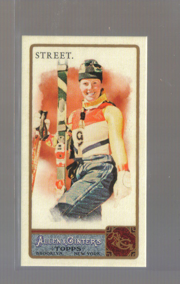 2011 Topps Allen & Ginter Mini A&G Back #232 PICABO STREET Skiing