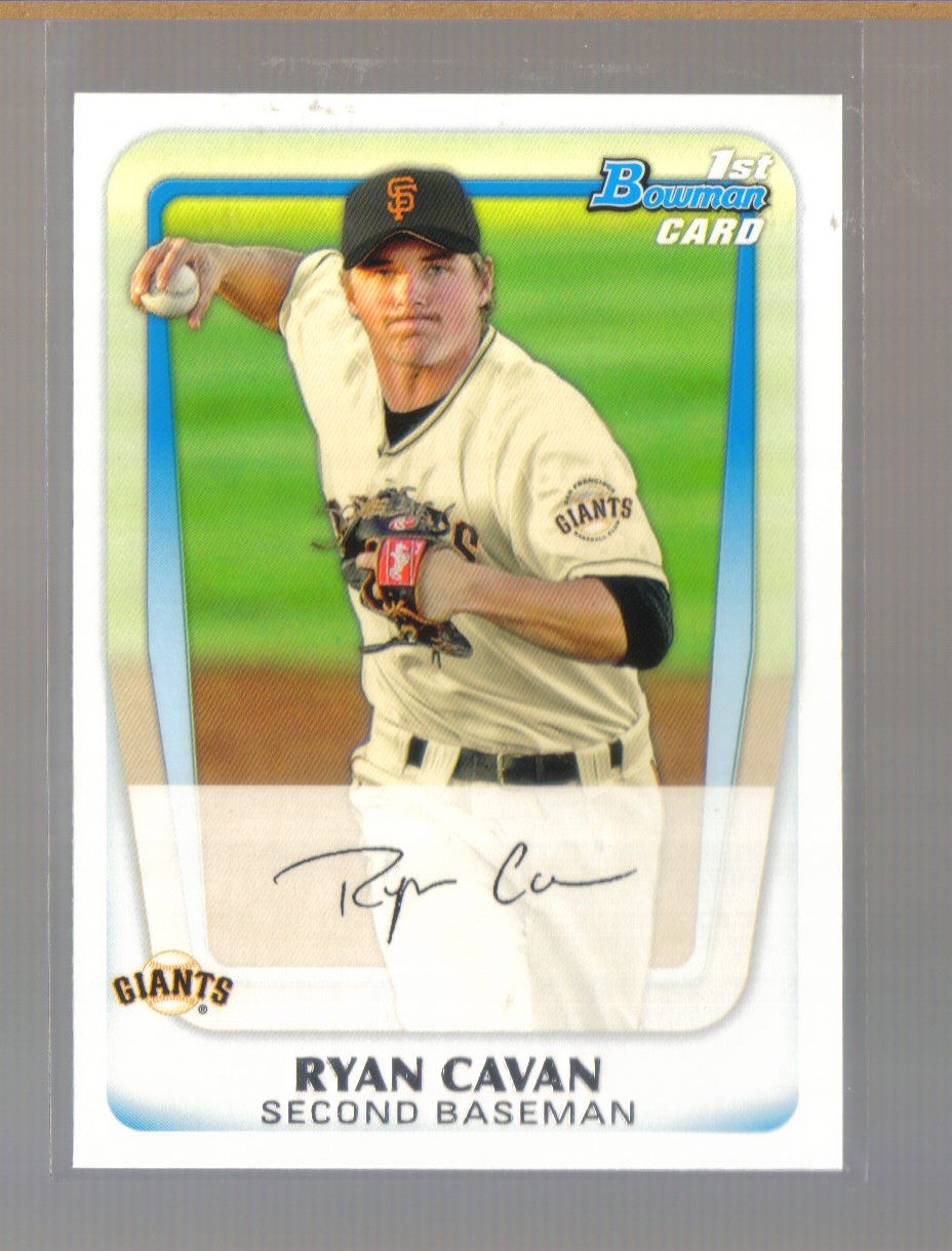 2011 Bowman Prospects #7 RYAN CAVAN Giants