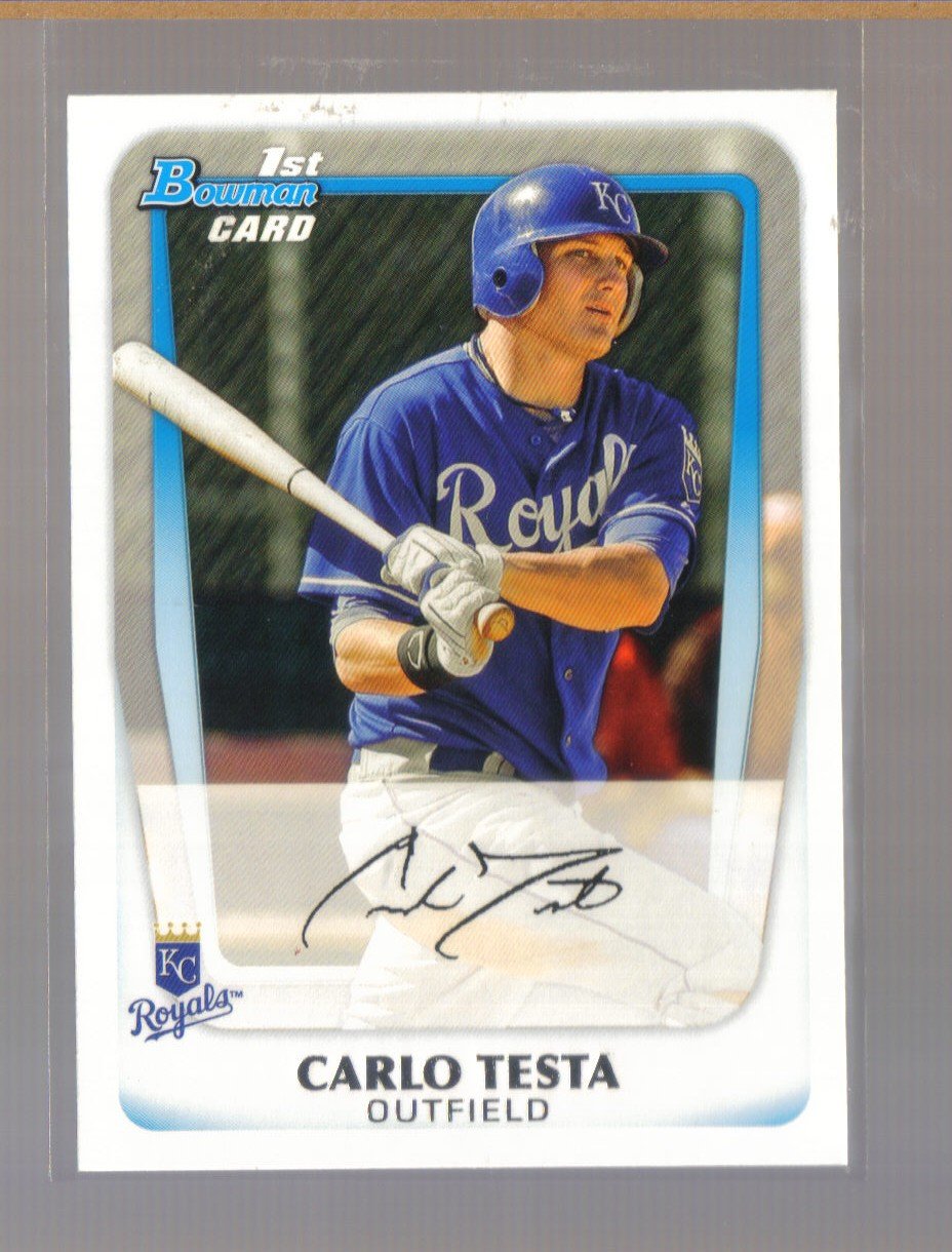 2011 Bowman Prospects #9 CARLO TESTA Royals
