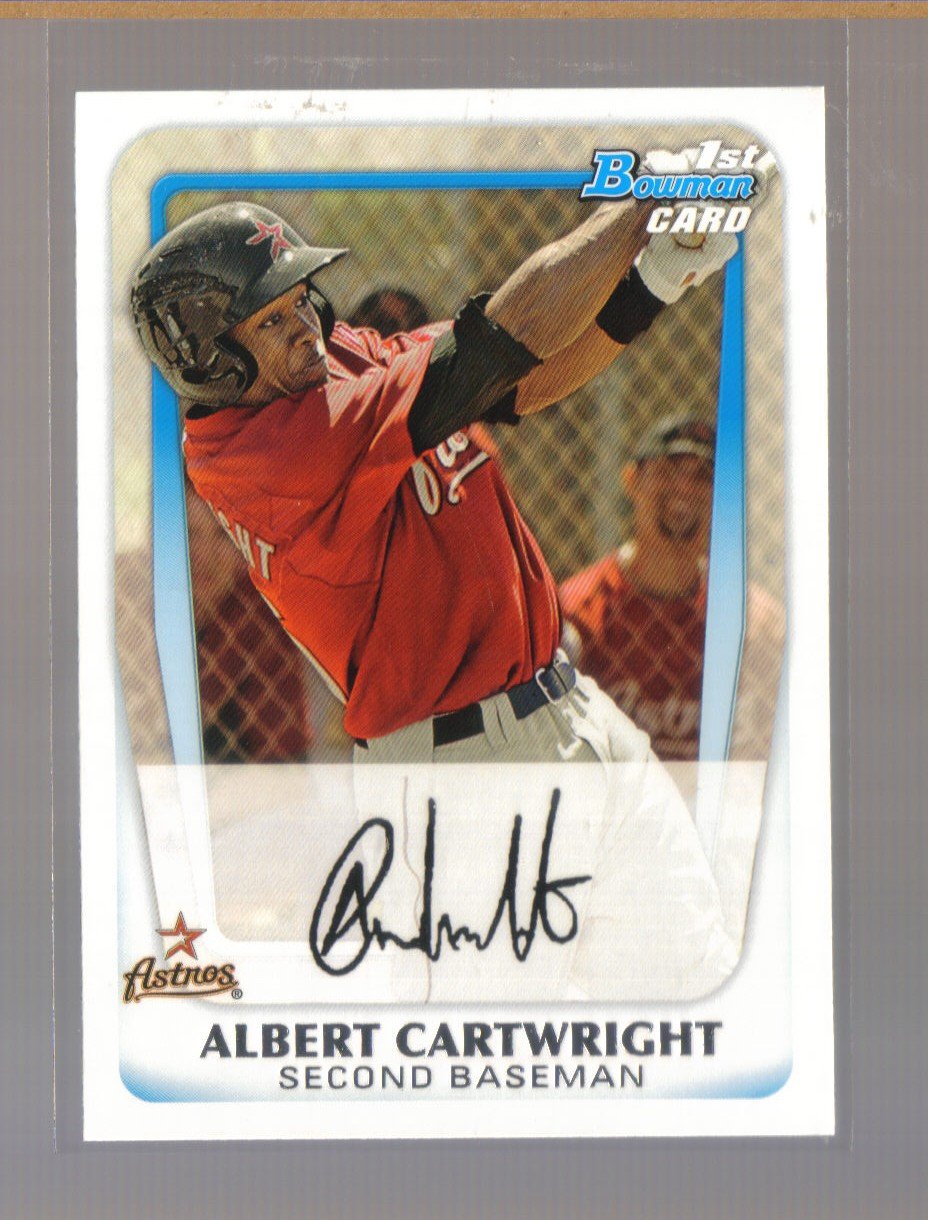2011 Bowman Prospects #32 ALBERT CARTWRIGHT Astros