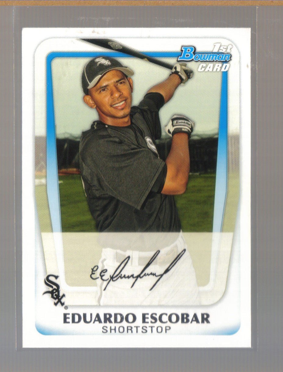 2011 Bowman Prospects #38 EDUARDO ESCOBAR White Sox