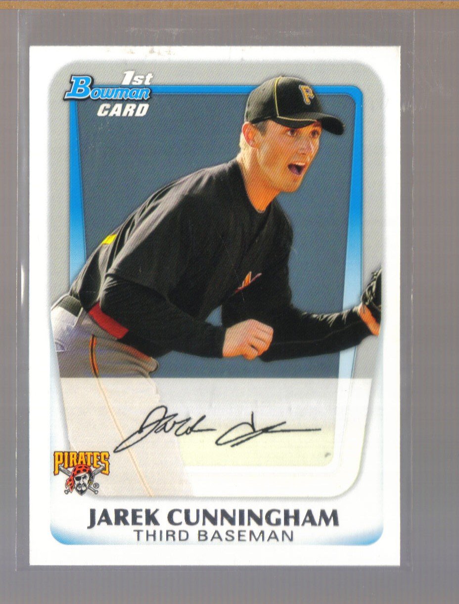 2011 Bowman Prospects #60 JAREK CUNNINGHAM Pirates