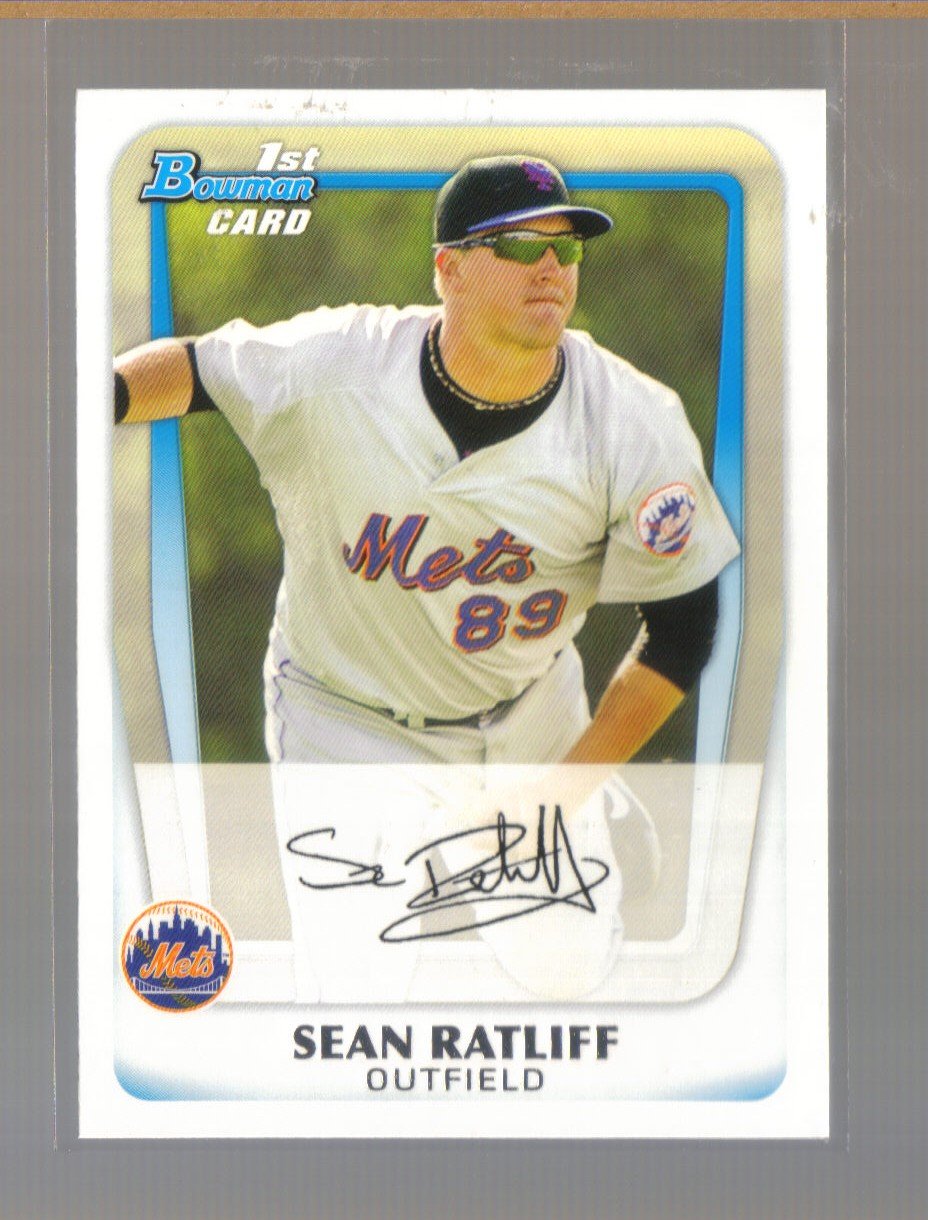 2011 Bowman Prospects #68 SEAN RATLIFF Mets