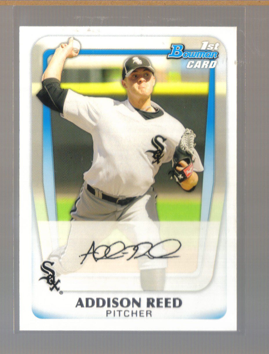 2011 Bowman Prospects #95 ADDISON REED White Sox
