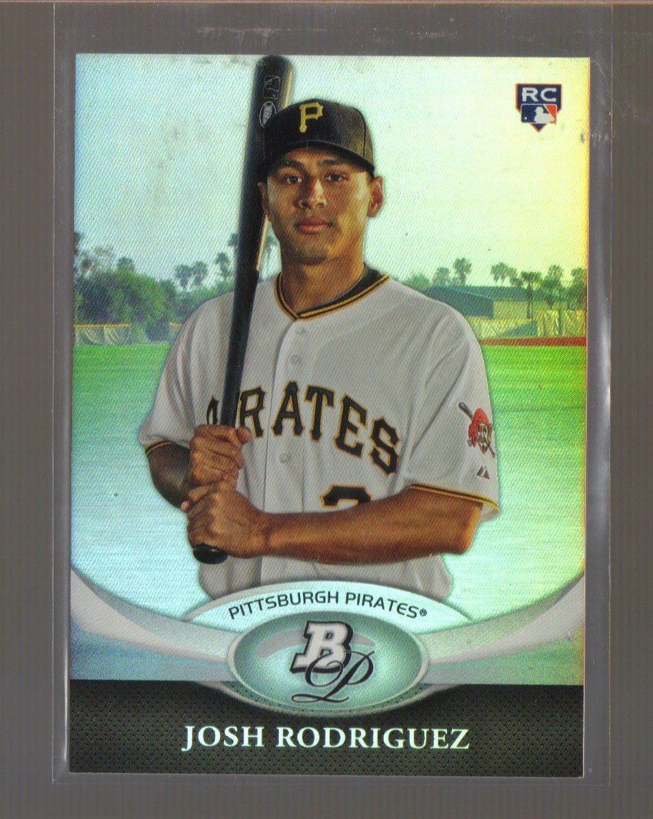 2011 Bowman Platinum #2 JOSH RODRIGUEZ RC Pirates