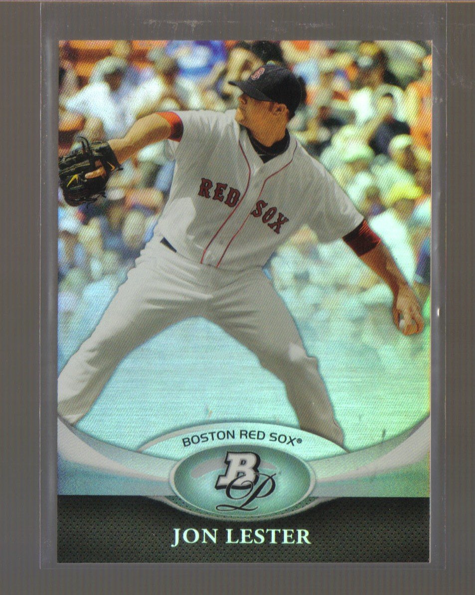 2011 Bowman Platinum #4 JON LESTER Red Sox