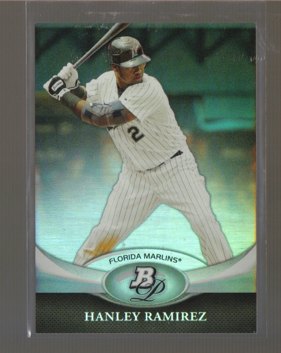 2011 Bowman Platinum #8 HANLEY RAMIREZ Marlins