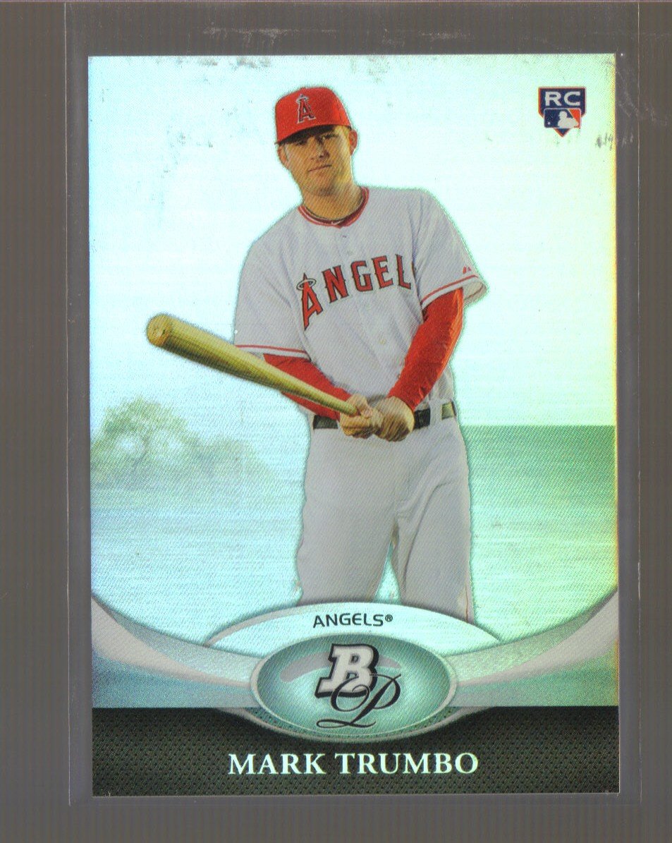 2011 Bowman Platinum #21 MARK TRUMBO RC Angels