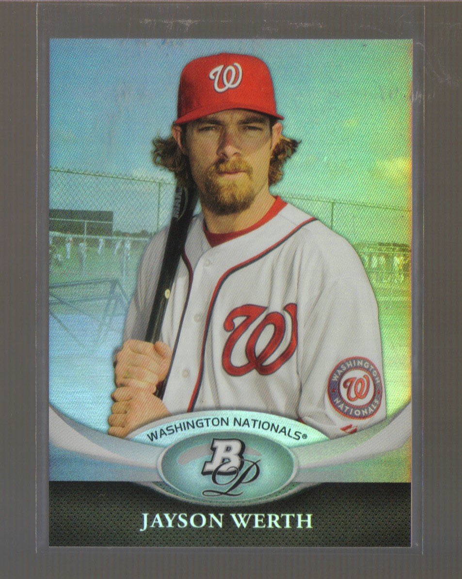 2011 Bowman Platinum #61 JAYSON WERTH Nationals