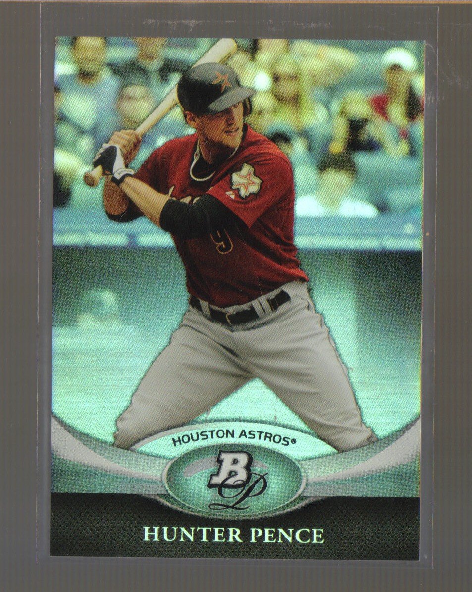 2011 Bowman Platinum #64 HUNTER PENCE Astros