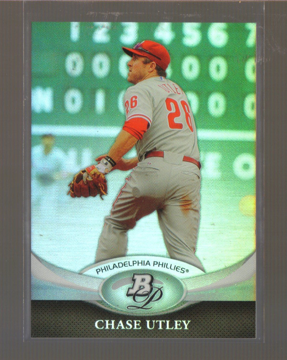 2011 Bowman Platinum #94 CHASE UTLEY Phillies