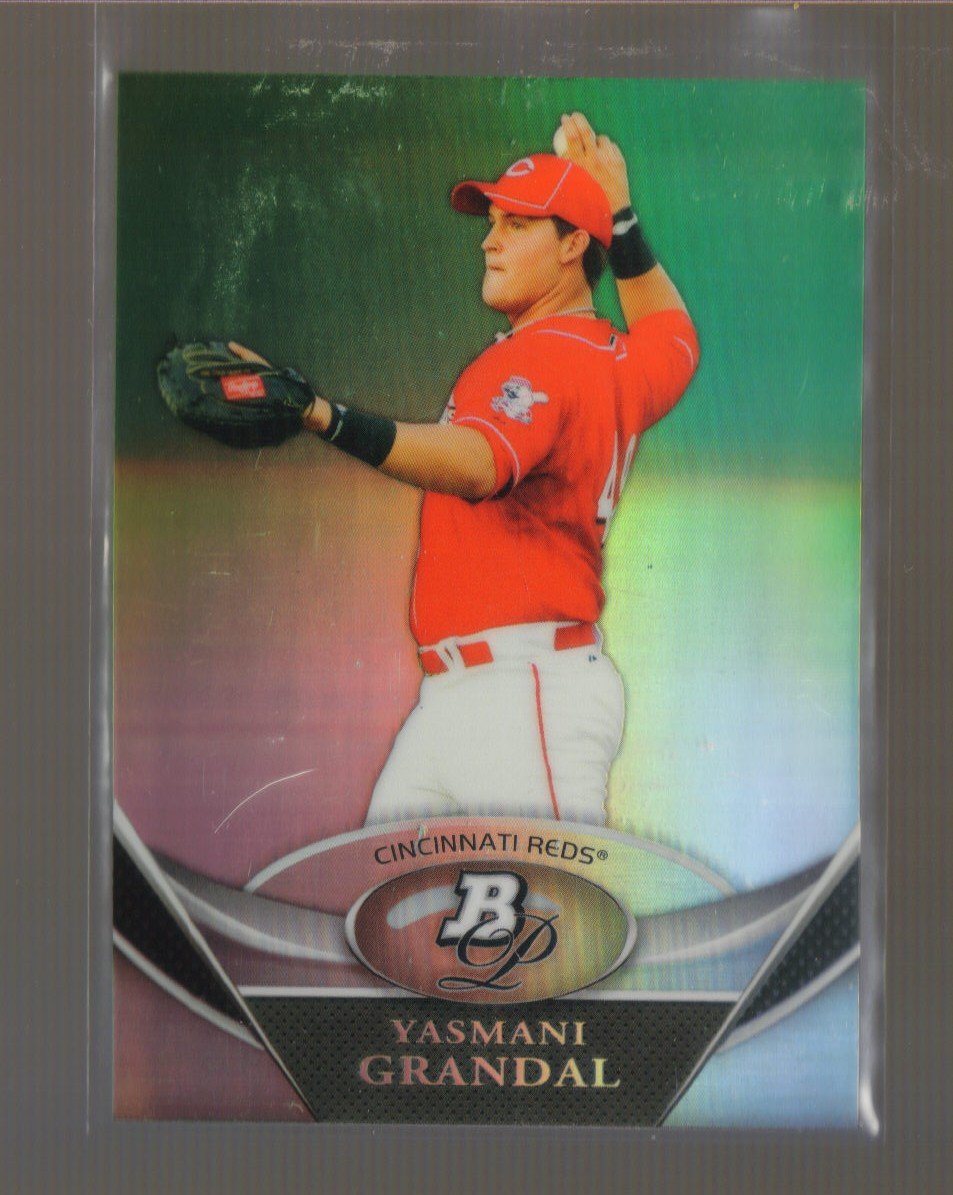 2011 Bowman Platinum Prospects #16 YASMANI GRANDAL Reds