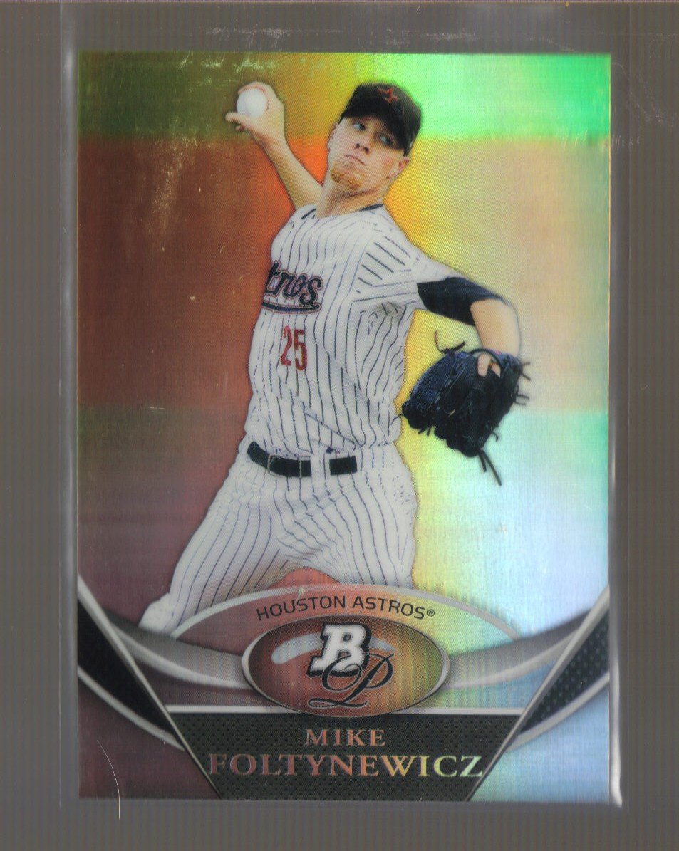 2011 Bowman Platinum Prospects #48 MIKE FOLTYNEWICZ Astros