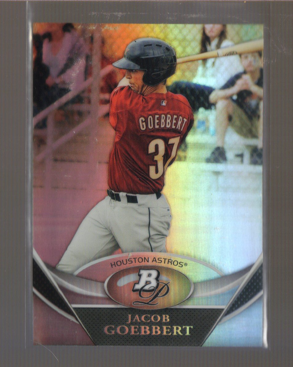 2011 Bowman Platinum Prospects #57 JACOB GOEBBERT Astros