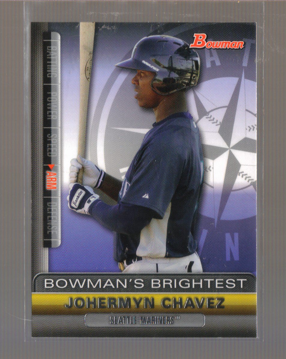 2011 Bowman Bowman's Brightest #13 JOHERMYN CHAVEZ Mariners