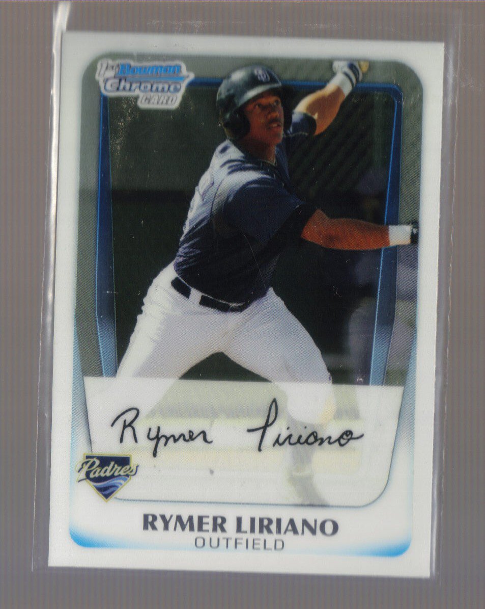 2011 Bowman Prospects Chrome #101 RYMER LIRIANO Padres